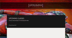 Desktop Screenshot of gitalinayayoga.com