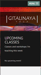 Mobile Screenshot of gitalinayayoga.com